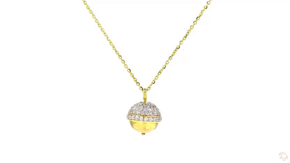 Disco ball Necklace